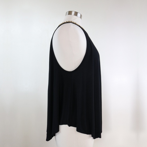 Kimchi Blue Black Crop L Top - Picture 3 of 5